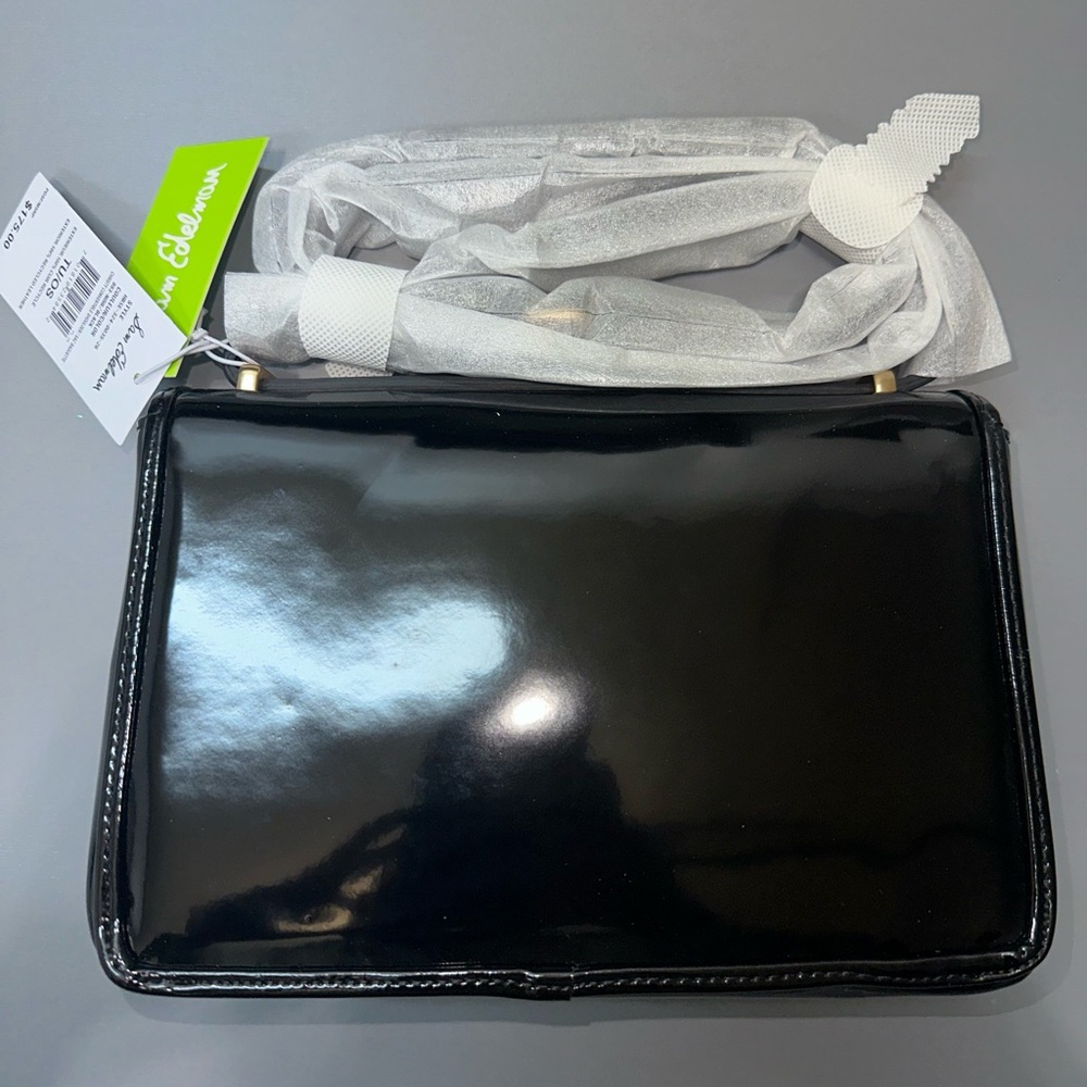 Sam Edelman Womenβs Black Glossy Crossbody NWT (Brand New) - Picture 8 of 8